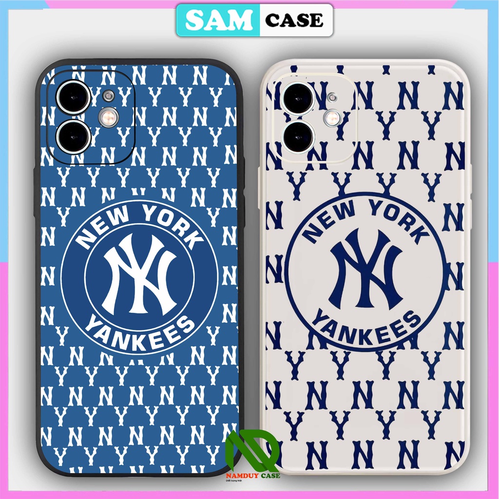 Ốp lưng iPhone 6/6s/7/8/X/XS/11/12/13/14 Pro Plus Max viền vuông chống sốc bảo vệ camera silicon mềm dẻo hình NY Newyork