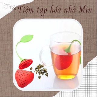 Túi lọc trà silicon hình quả dâu tây