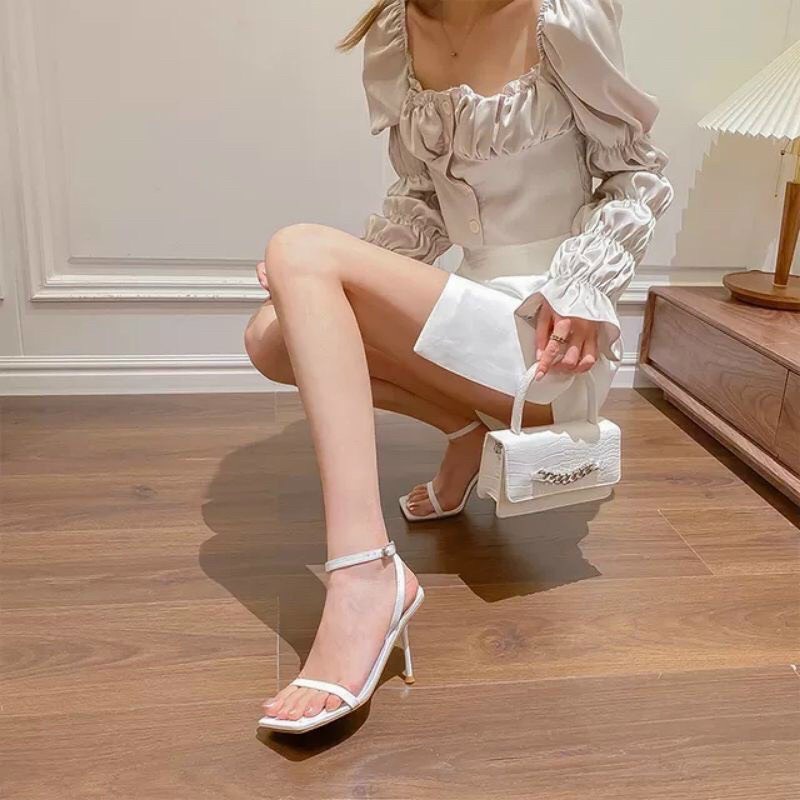 Cao gót, cao gót muix vuông gót nhọn sang trọng đôn dáng cá tính thời thrang giới trẻ chỉ có tại Già