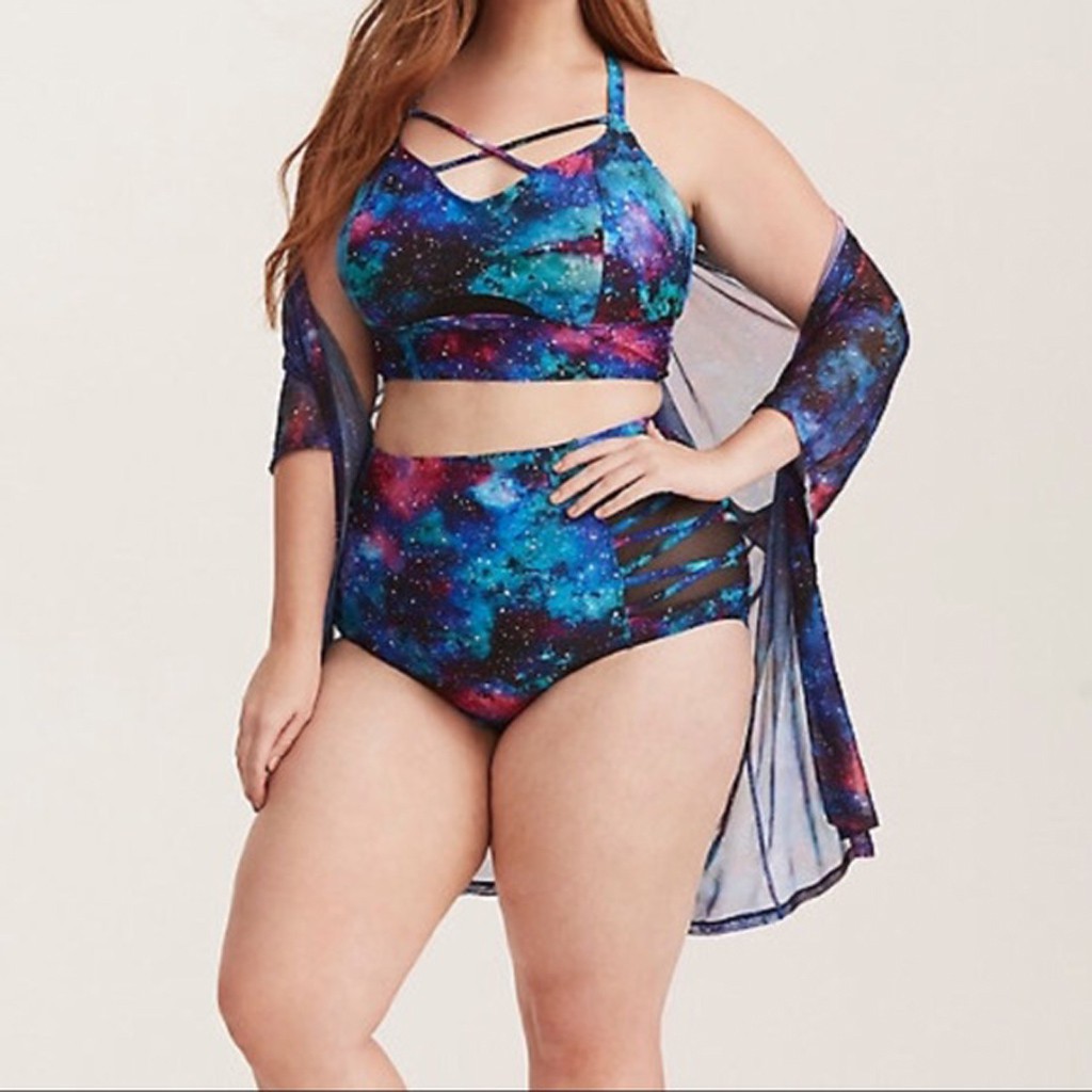 Đồ bơi nâng ngực nữ 2 mảnh Bikini in họa tiết | BigBuy360 - bigbuy360.vn