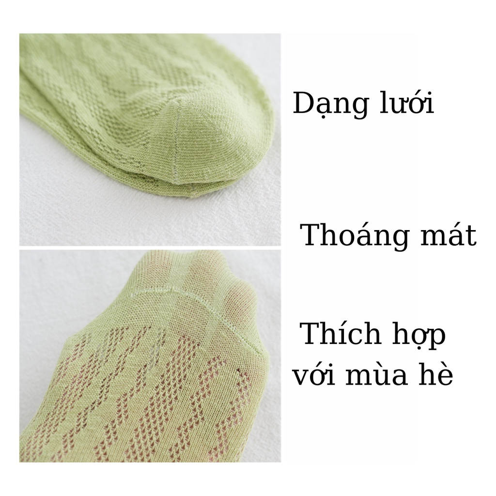 Tất nữ ngắn cổ thoáng mát đi mùa hè HAMYN