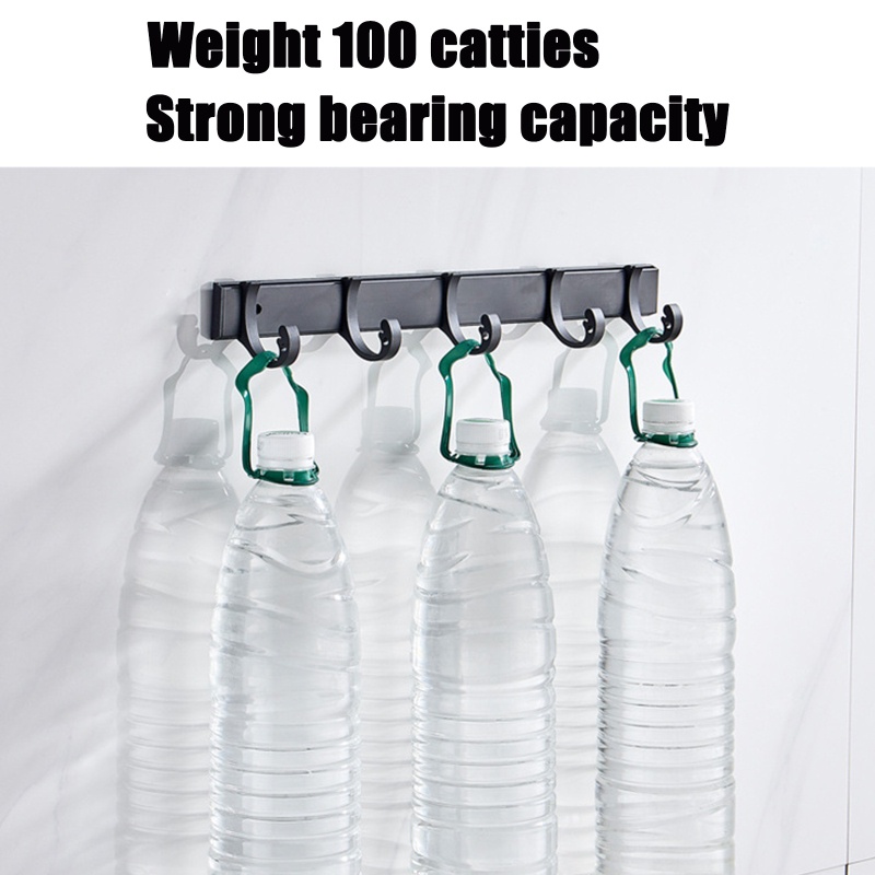 QQ Giá Đỡ Treo Khăn Tắm Gắn Tường Chịu Được Sức Nặng Không Cần Khoan