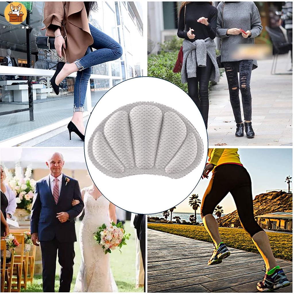 Miếng Lót Gót Giày Mềm Tự Dính Bảo Vệ Cho Nam Và Nữ