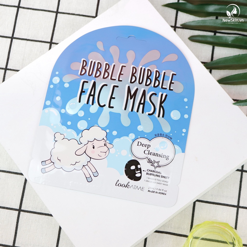 Mặt Nạ Dưỡng Da Thải Độc Bubble Bubble Face Mask Look At Me