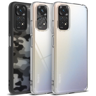 Ốp điện thoại RINGKE PC cứng viền TPU trong suốt thời trang cho Xiaomi Redmi Note 11 Note 11S