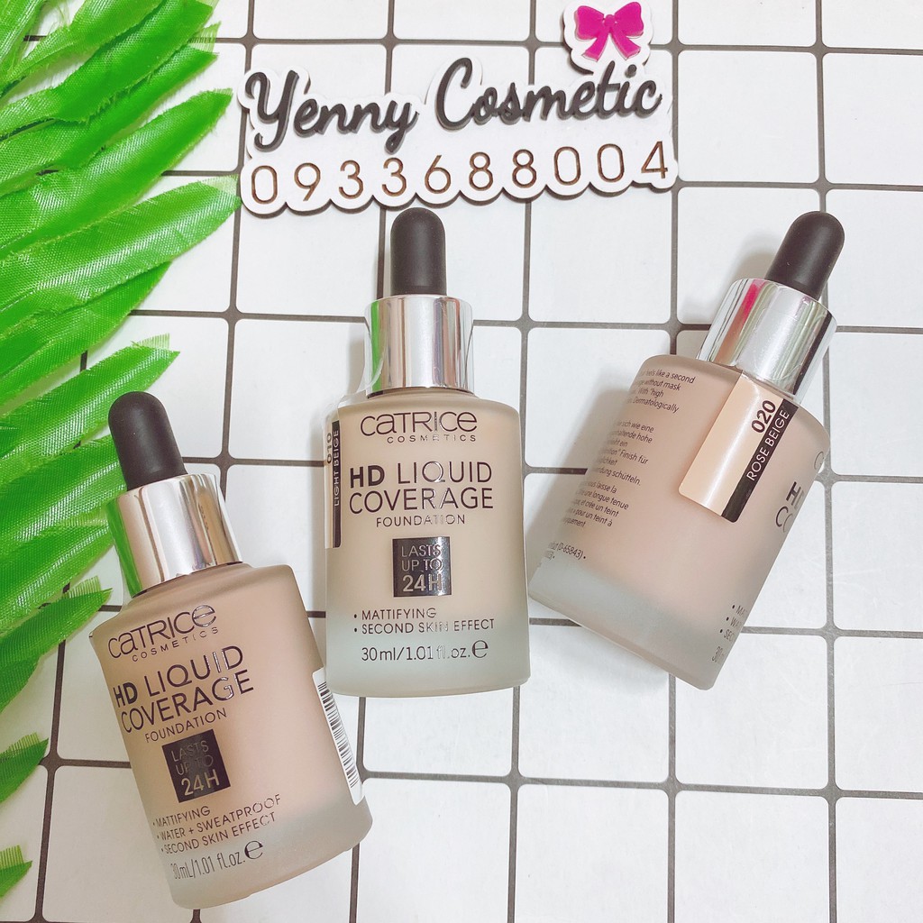 Kem Nền CATRICE HD LIQUID COVERAGE FOUNDATION