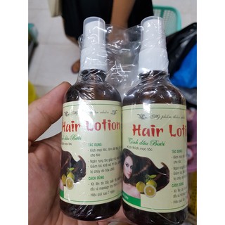tinh dầu bưởi nâu hair lotion 100ml
