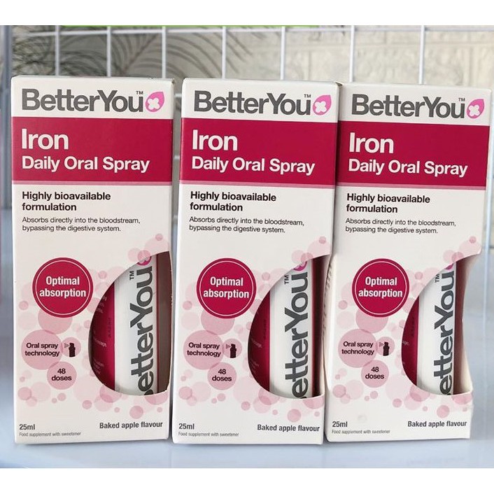 TiniMart-BỔ SUNG SẮT DẠNG XỊT IRON BETTER YOU 25ml - ANH