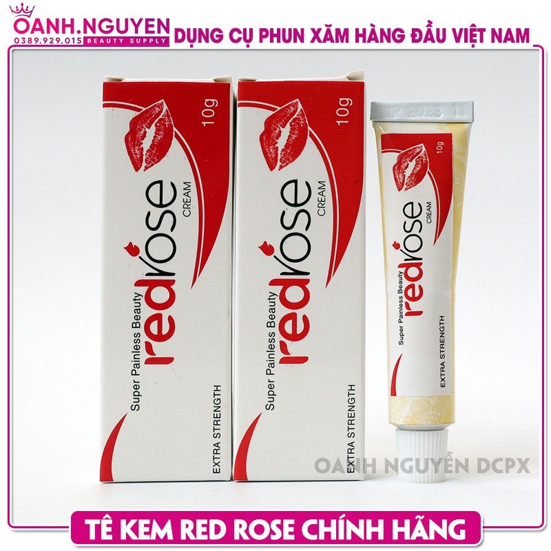 Kem ủ môi phun xăm Red Rose giá sỉ hàng xịn