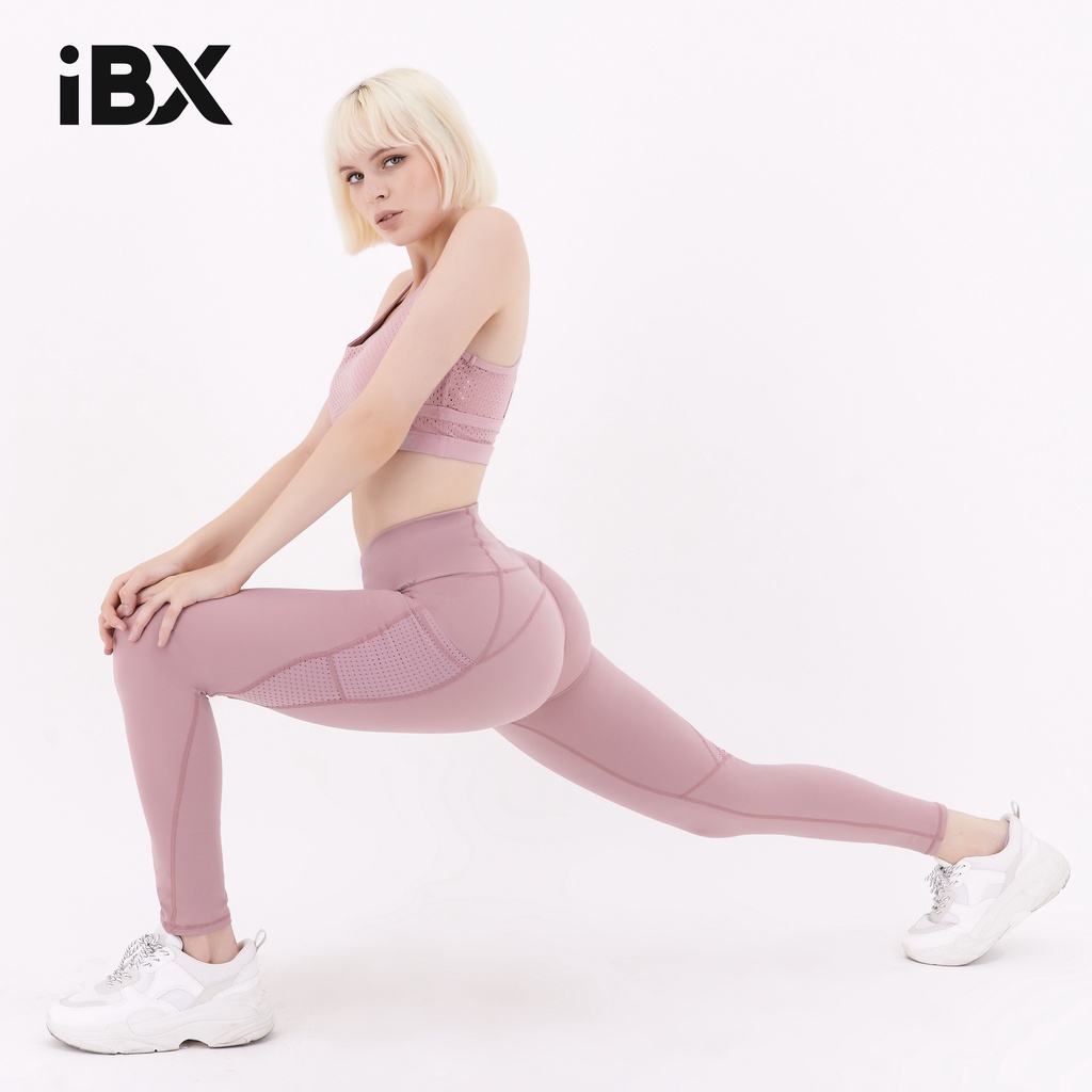 Áo ngực thể thao nữ lưng chéo tập Gym iBasic IBX107