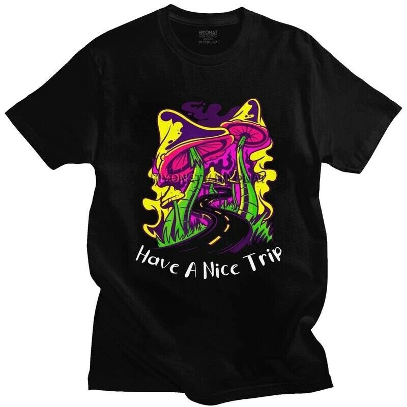Have A Nice Trip Psychedelic Mushroom Trip Áo thun nam