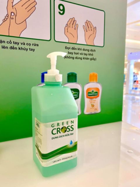 Gel/Nước Rửa Tay Khô GREENCROSS. | BigBuy360 - bigbuy360.vn