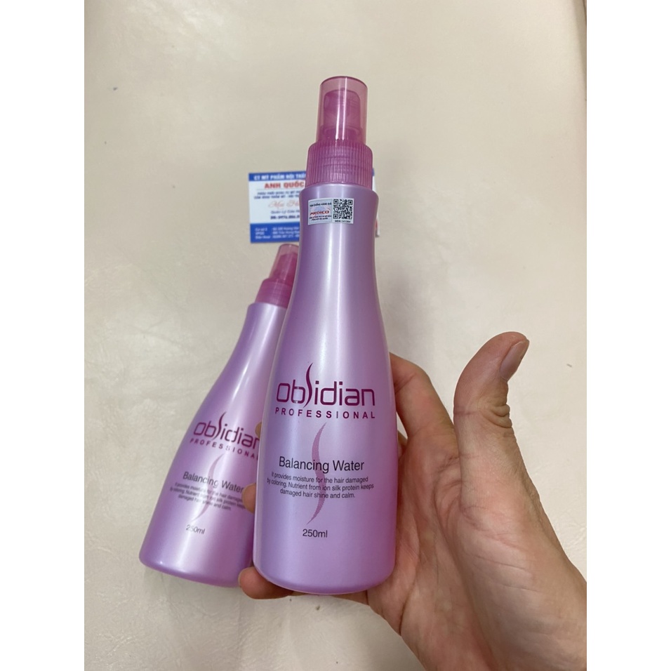 xịt dưỡng tóc obsidian 250ml