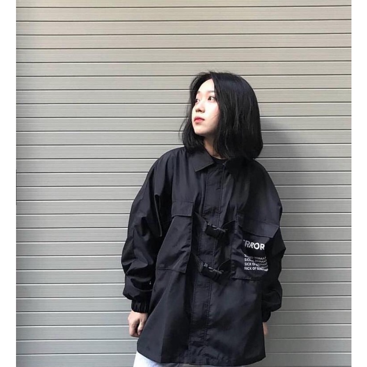 Áo khoác JACKET NAM NỮ VÀNG ĐEN  UNISEX tp [NewUnisex]