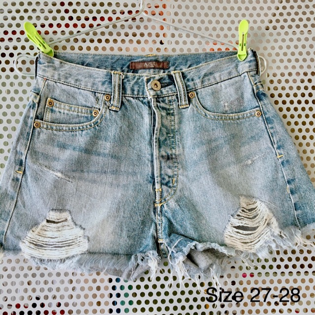 Quần short jean nữ Nhật 2hand
