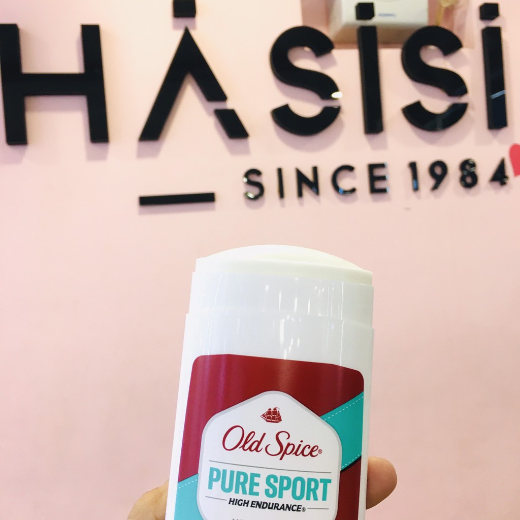 Lăn Khử Mùi OLD SPICE - Pure Sport Highendurance Anti-Perspirant &amp; Deodorant 85g (Trắng)