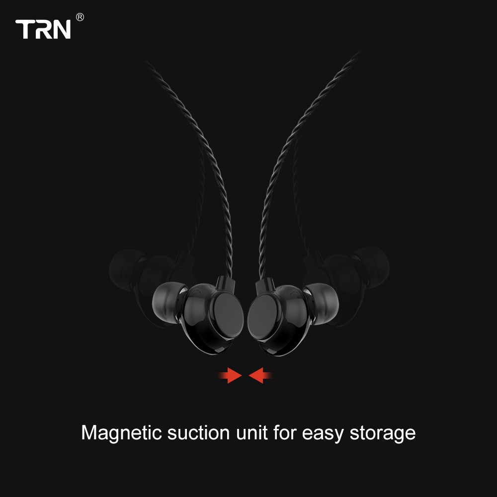 TRN H1 Headphones Dynamic Unit 3.5mm In Ear Earphone HIFI DJ Monito Running Sport Earphone Metal Stereo Volume Control Earbud