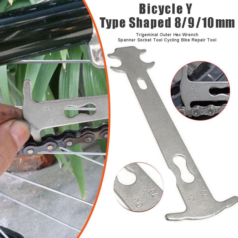 Đồng Hồ Đo Dây Xích Xe Đạp MTB Bằng Thép Không Gỉ