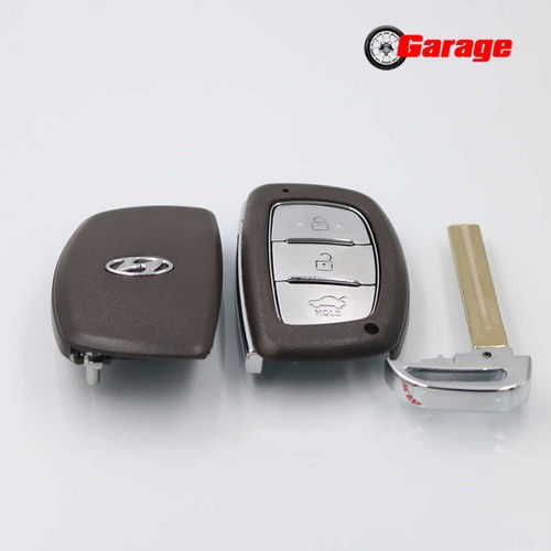 Vỏ chìa khóa Hyundai I10 Tucson Elantra 3 nút - HYU206B3