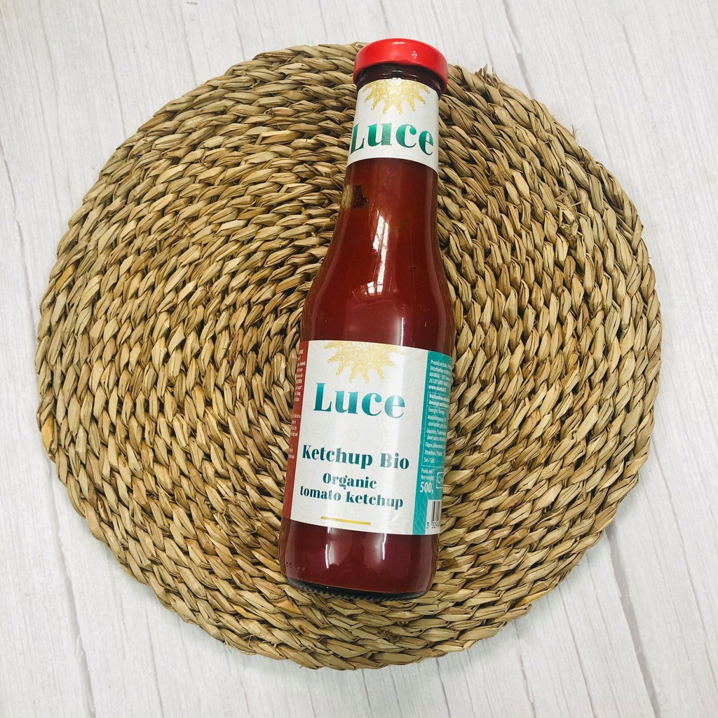 Sốt tương cà ketchup hữu cơ Luce 500g