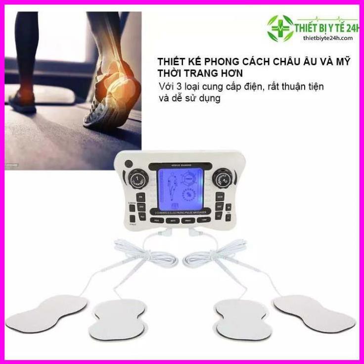 💖100% CHÍNH HÃNG💖 Máy Xung Điện Massage, Giảm Đau Nhức, Châm Cứu, Trị Liệu