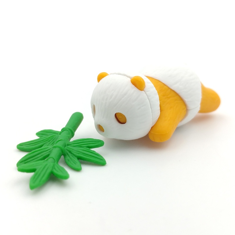 Gôm Tẩy Iwako - Gấu Trúc Cam