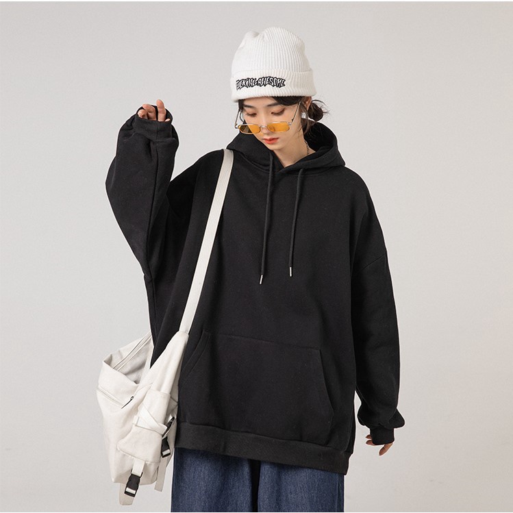 Áo Hoodie Basic trơn, thun nỉ dày dặn, hàng đẹp chuẩn xuất khẩu