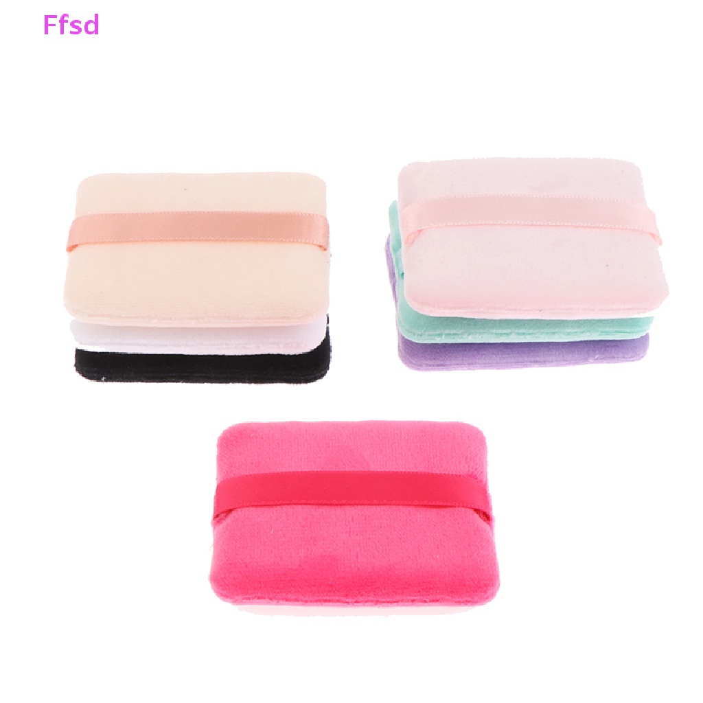 {Ffsd} Bông Mút Trang Điểm Hình Vuông Nhỏ Gọn Dành Cho Trang Điểm Nền * Bán Chạy