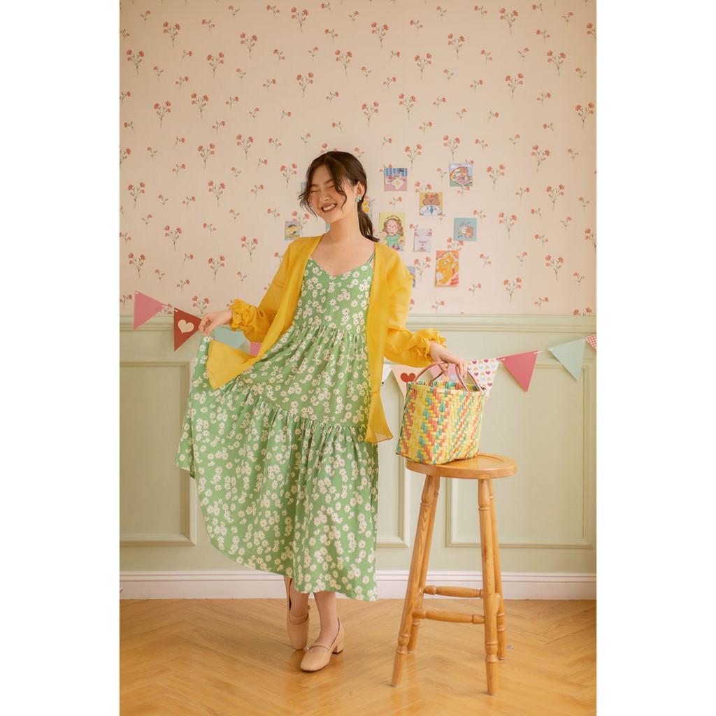 Sumire Store Đầm hai dây Hoa Cúc | BigBuy360 - bigbuy360.vn