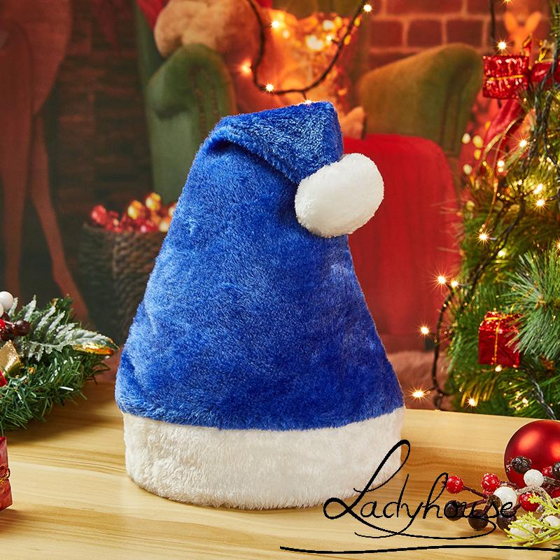 Mũ Ông Già Noel Bằng Vải Bông Dày Dặn Vui Nhộn Cho Người Lớn