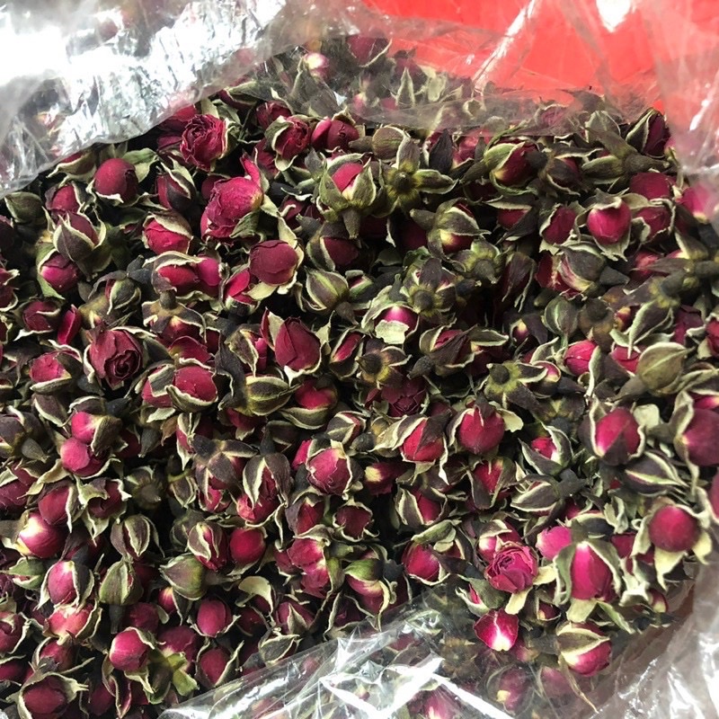 1 Kg Nụ hoa hồng nguyen bông Đà lạt sấy khô nụ bé
