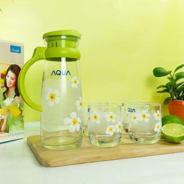 Bộ bình ly thủy tinh Ocean Thái Lan