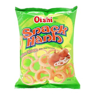 Snack hành Oishi  Rings gói 42gr