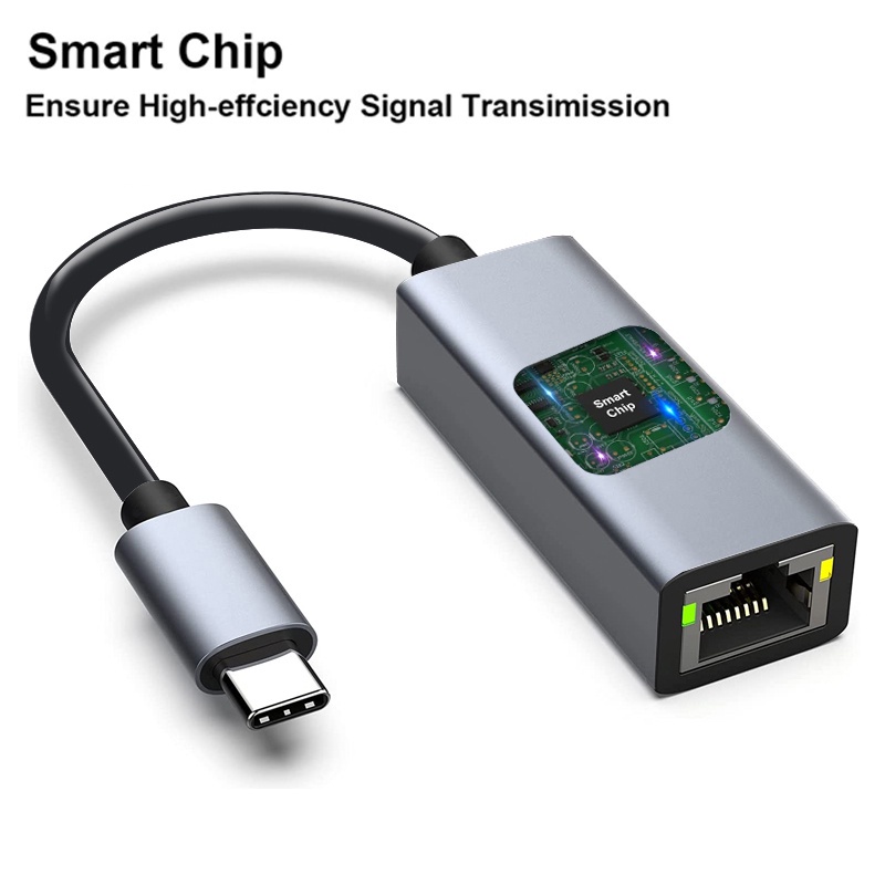 Bộ Chuyển Đổi USB Sang Ethernet Lan Cho Laptop PC Gigabit USB 3.0 Sang 10 100 1000 Mbps USB A Sang RJ45