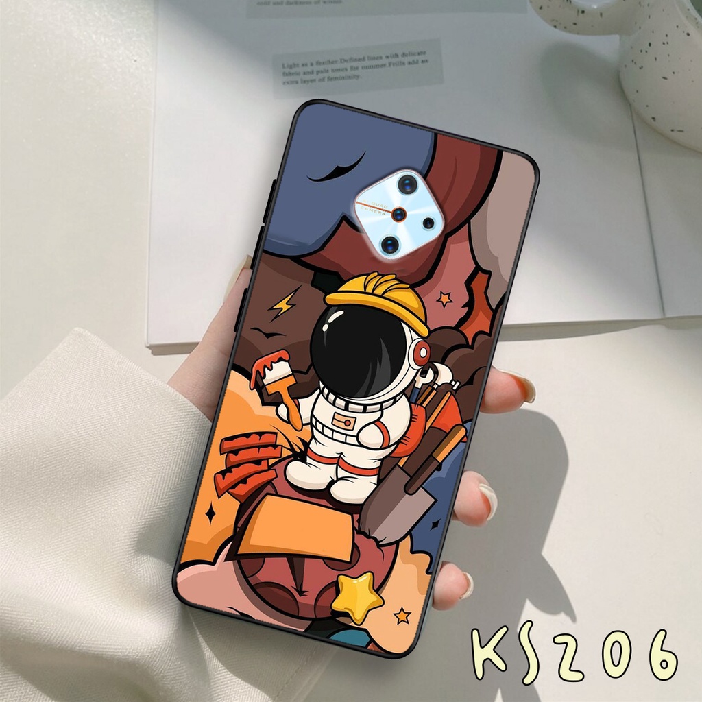 Ốp lưng Vivo S1 - Vivo S1 Pro - Ốp in hình Phi hành gia cực hot