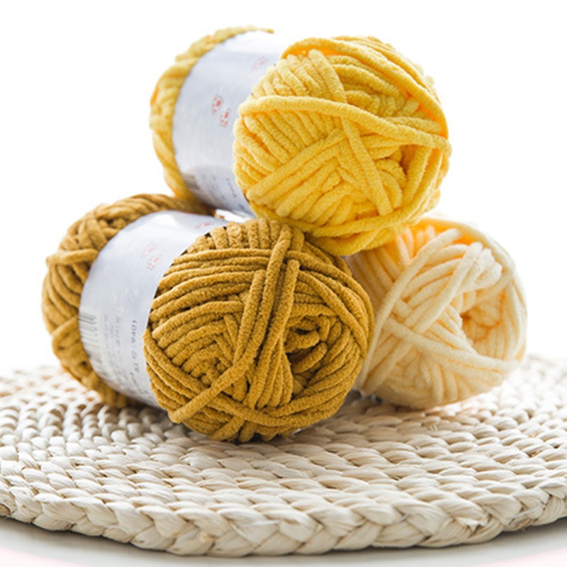 Cuộn Len Polyester Mềm Mịn Đan Quần Áo Cho Bé