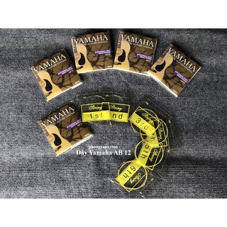 Bộ dây đàn guitar acoustic Yamaha AB 12