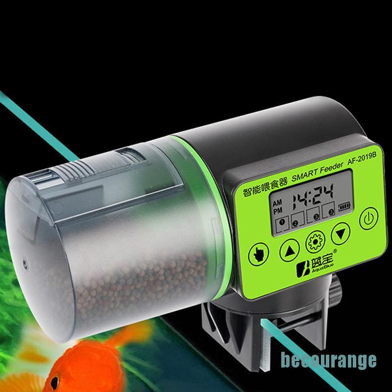 Thiết Bị Hẹn Giờ Cho Cá Ăn Thông Minh Màn Hình LCD Tiện Lợi
