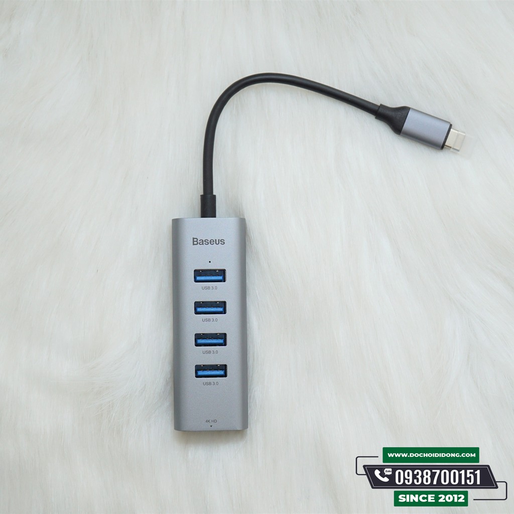 Hub Chuyển Đổi TypeC Sang HDMI 4 USB 3.0 Baseus