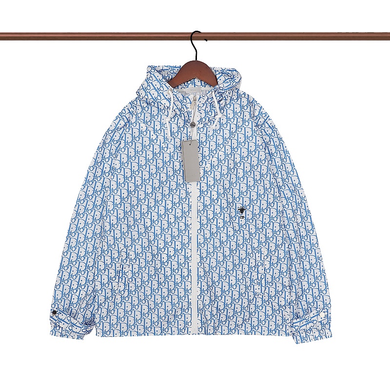 Áo Khoác Khóa Kéo Tay Dài Chống Nắng Kiểu Dáng Thể Thao Plus Size M-XXL