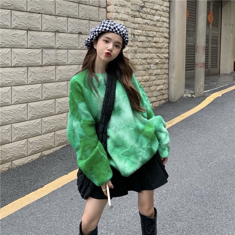Áo len loang màu sắc độc đáo Unisex Nam Nữ