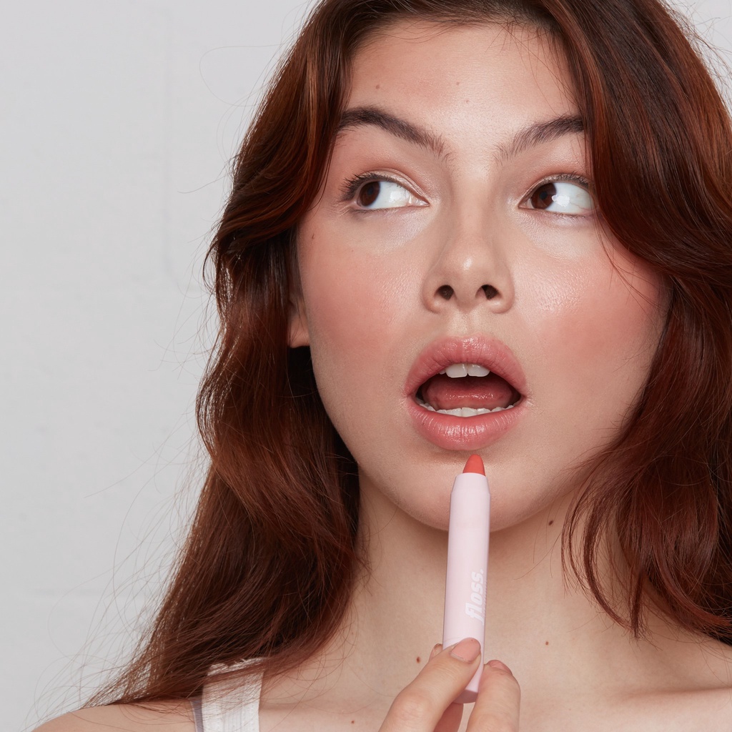 Floss Beauty - Son Dưỡng Môi 3 Trong 1 Bút Chì Floss Beauty Lip Advocate Sheer Lip Tint