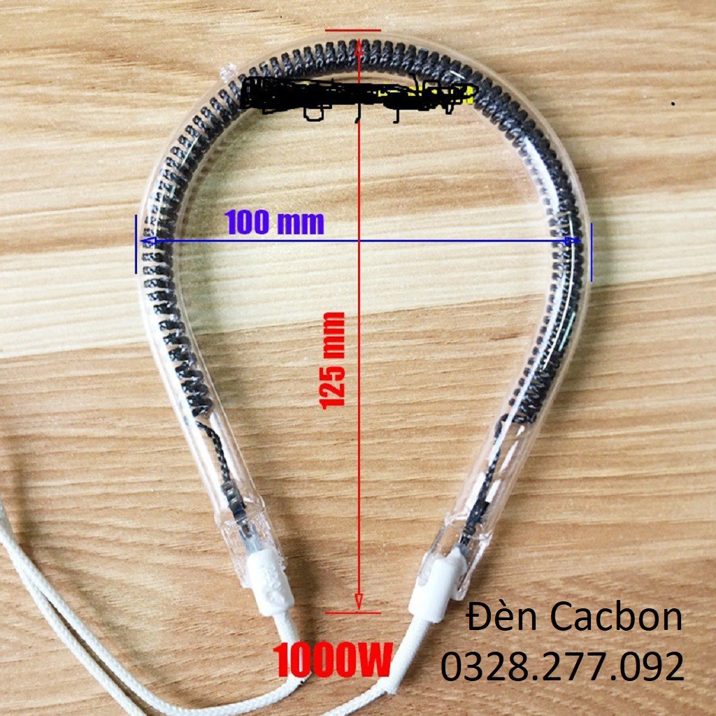 Bóng đèn quạt sưởi chữ U 900w