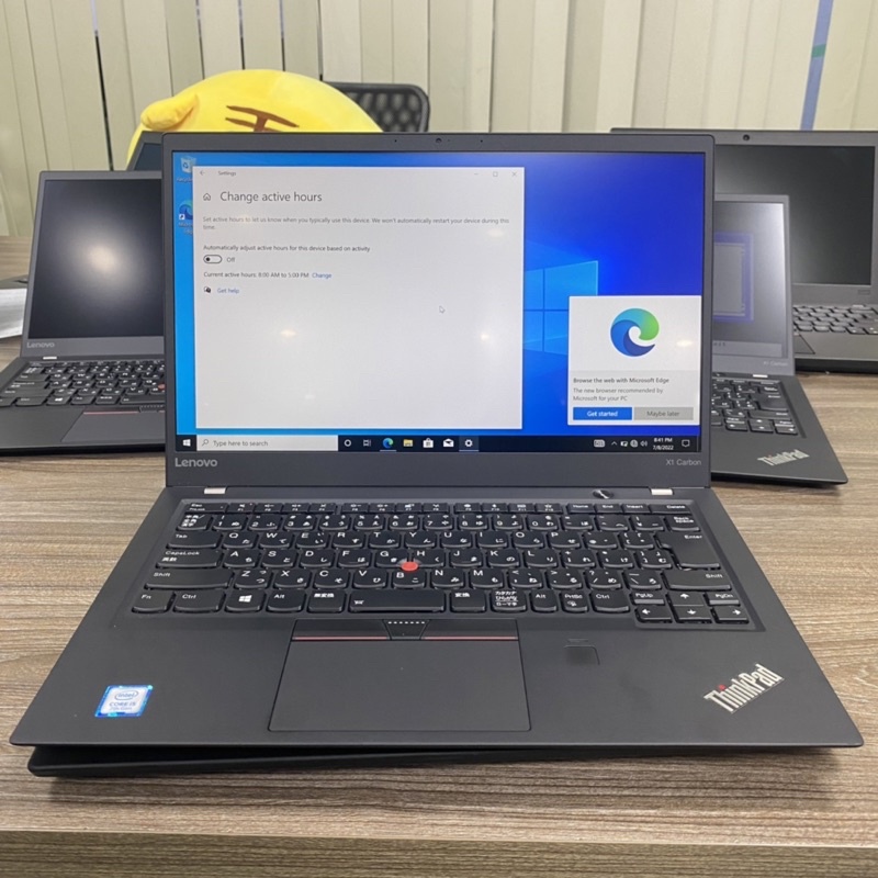 Máy Tính Thinkpad x1 Carbon  Core i7 8650u/Ram16G/SSD512/màn hình 14in FHD