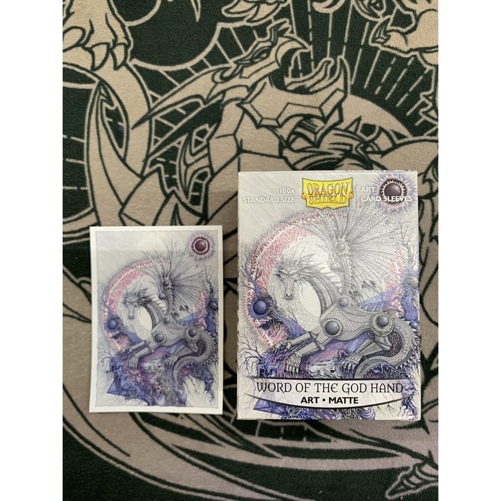 Phụ kiện Card Game Sleeve boc bài lẻ Dragon Shield Double art Word of the god hand