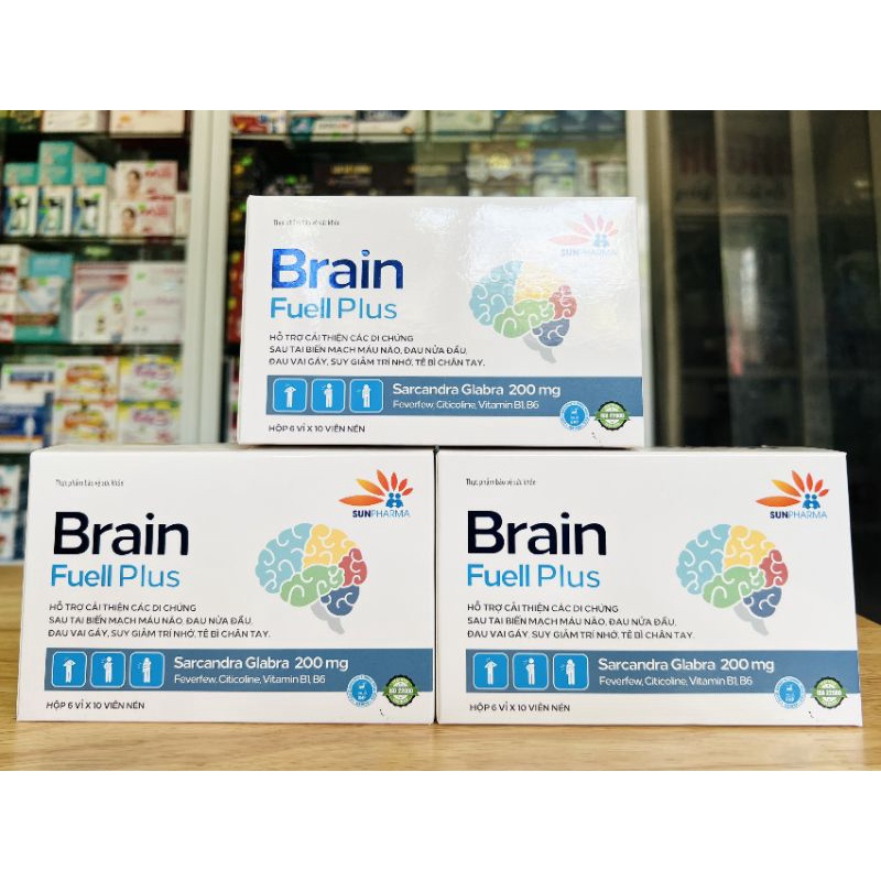 Hoạt huyết dưỡng não BRAIN FUELL mua 5 hộp tặng 1 hộp