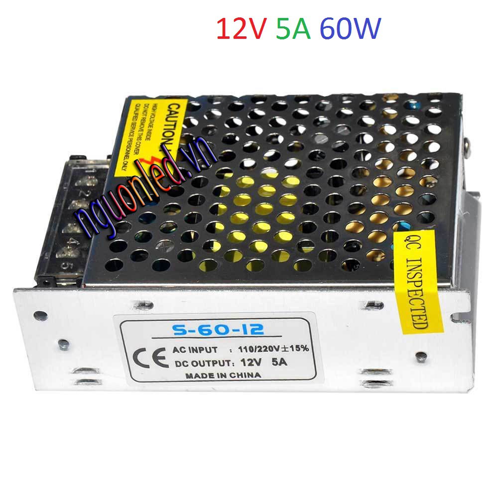 NGUỒN TỔ ONG 12V - 5A/10A/15V (60W/120W/180W) NÊN MUA - KHÔNG QUẠT LOẠI TỐT,GIÁ RẺ.BẢO HÀNH 12 THÁNG.