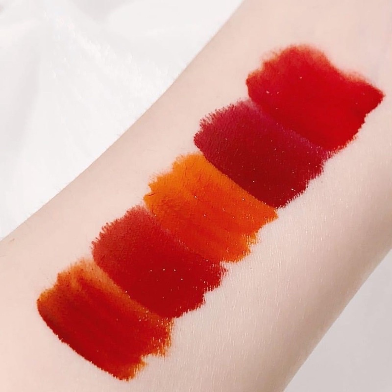 Set 5 Son MUGE LEEN Hình Thỏ Trái Tim Mẫu Mới