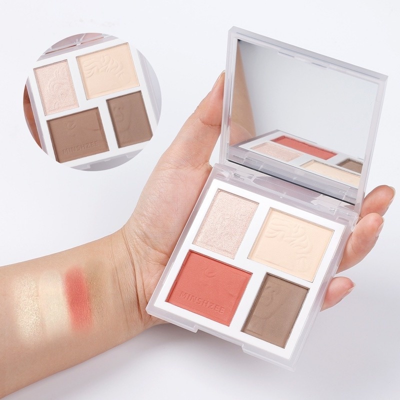 Bảng Phấn Bắt Sáng/Tạo Khối Đa Năng Chống Thấm Nước Làm Sáng Da Chuyên Nghiệp