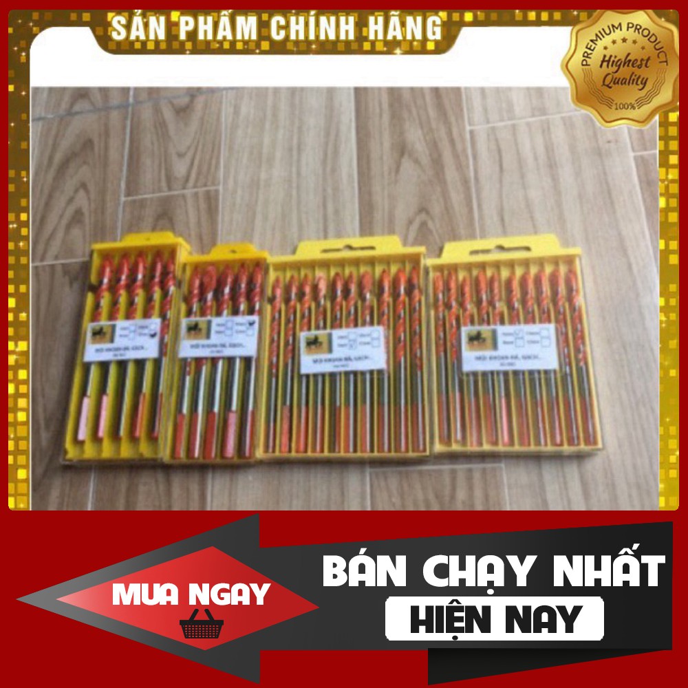 [ HÀNG CHÍNH HÃNG - GIÁ SẬP SÀN ] Mũi khoan Đa năng chất lượng -khoan gạch men, mũi khoan đá